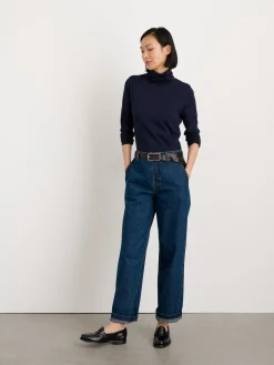 Turtleneck In 40S Jersey