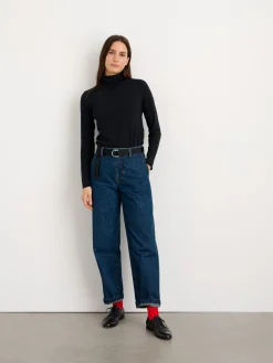 Turtleneck In 40S Jersey