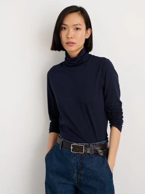 Turtleneck In 40S Jersey