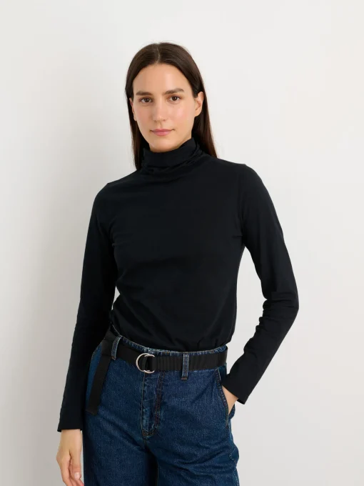 Turtleneck In 40S Jersey