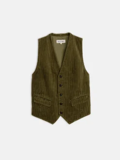 Vest In Rugged Corduroy