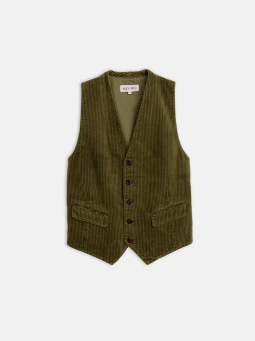 Vest In Rugged Corduroy