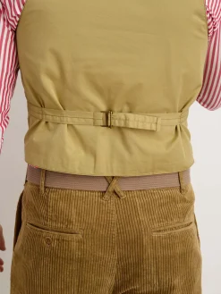 Vest In Rugged Corduroy
