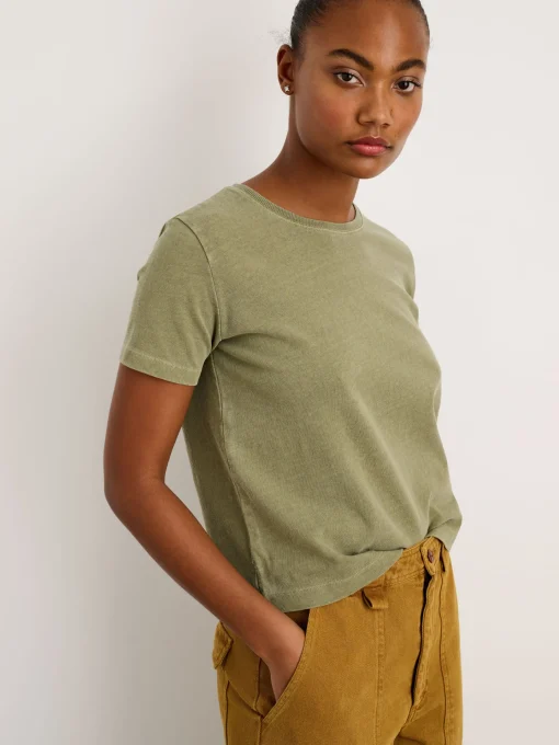Vintage Wash Crewneck Tee
