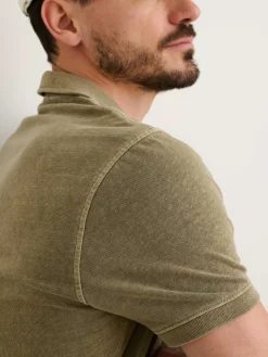 Vintage Wash Polo