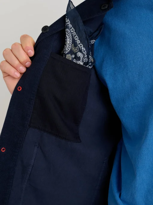 Work Jacket In Fine Wale Corduroy