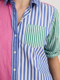 Wyatt Shirt In Mixed Stripe