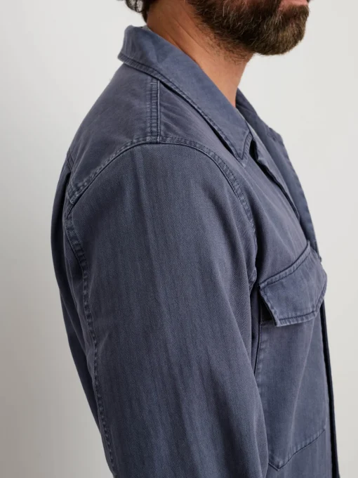 Zip Jumpsuit In Herringbone